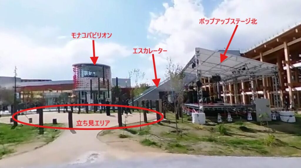ポップアップステージ北