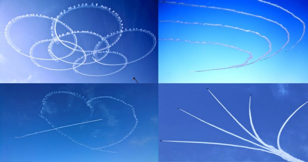 ブルーインパルスのアクロバット演目