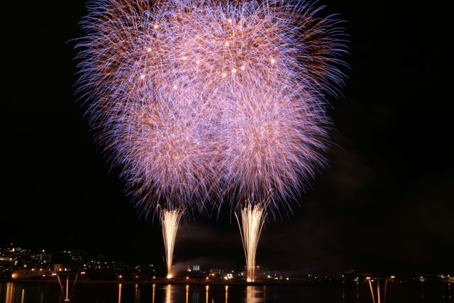 函館　道新　花火大会